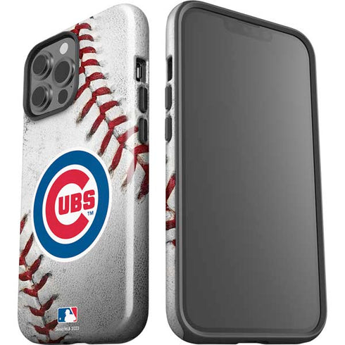 MLB Chicago Cubs Game Ball iPhone 15 Pro Max Impact Case
